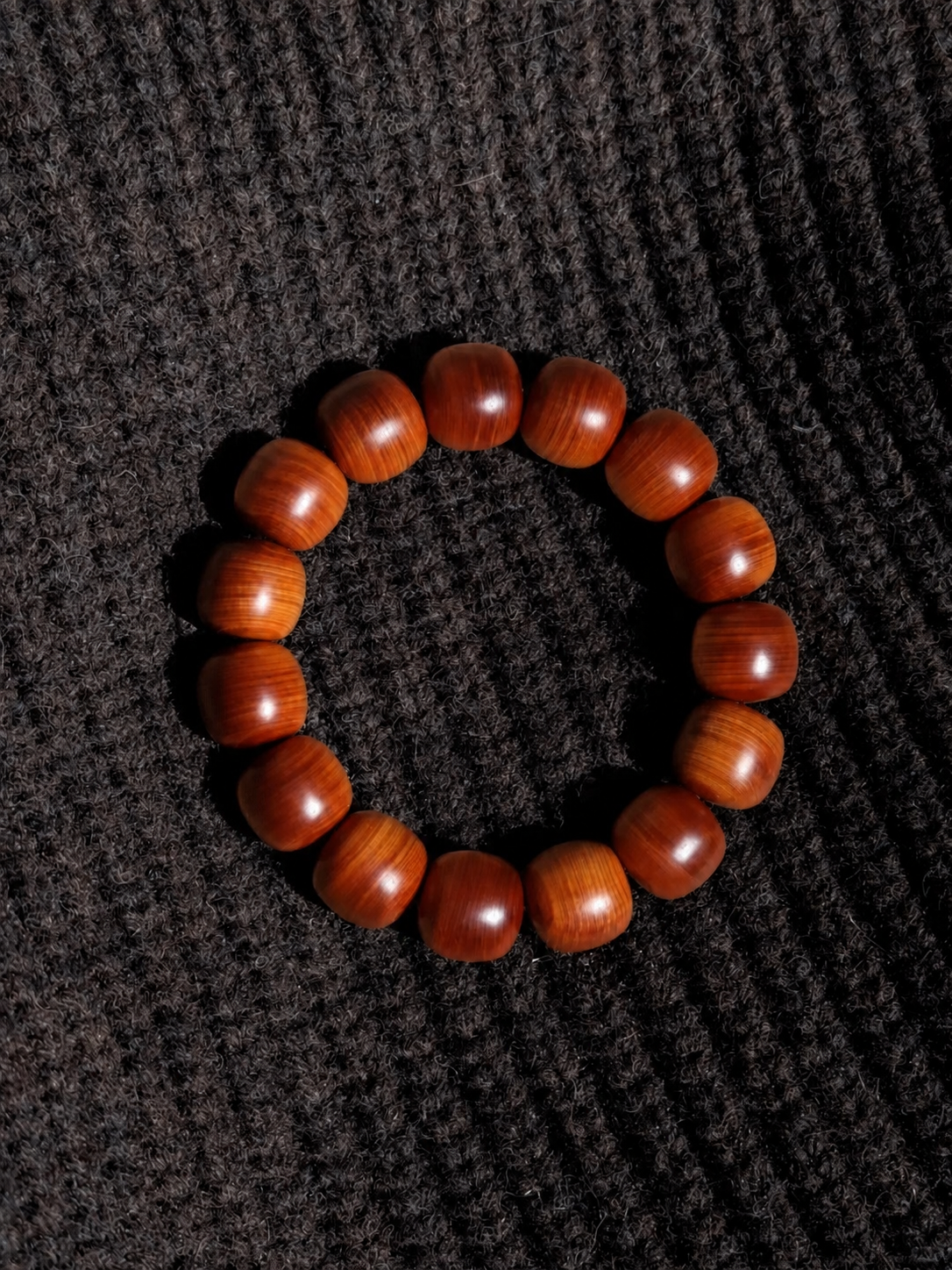 Stillora Hardwood Mindfulness Bracelet — Handcrafted Natural Wood Bracelet